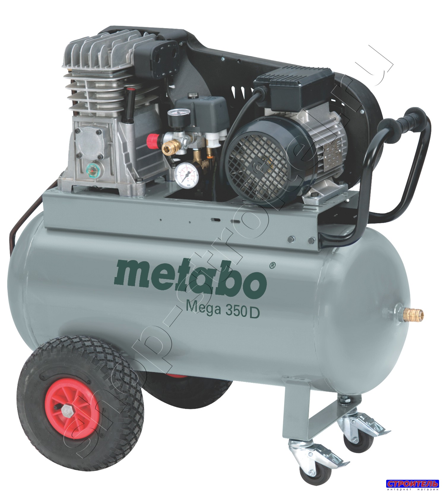 Увеличенная фотография Компрессор масляный Metabo MEGA 350 D